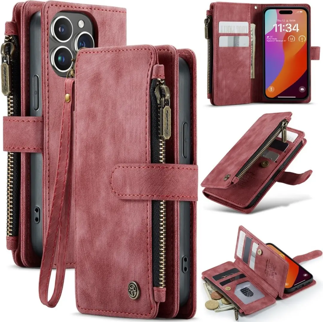 CaseMe C30 Book Case iPhone 16 Pro