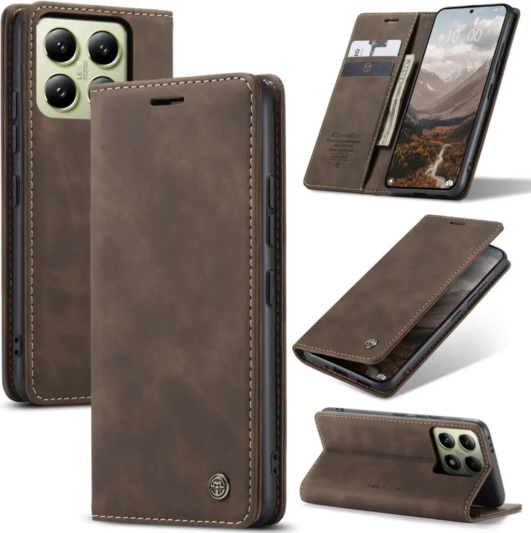 Caseme 013 Book Case Hoesje Xiaomi 14T