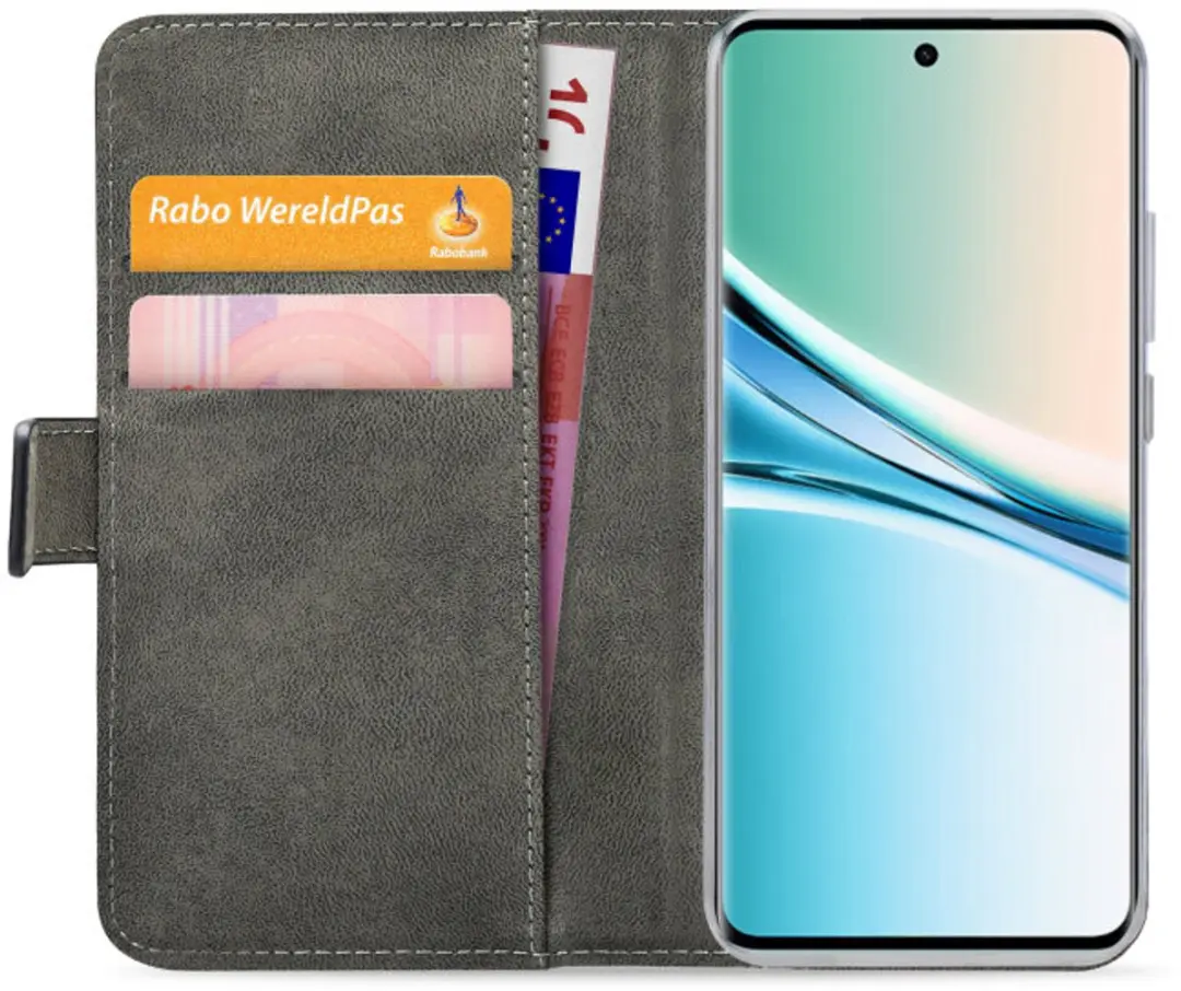 Mobilize Classic Gelly Bookcase Portemonnee - Xiaomi Redmi Note 15 - Zwart