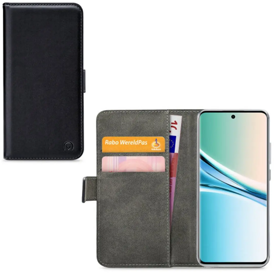 Mobilize Classic Gelly Bookcase Portemonnee - Xiaomi Redmi Note 15 - Zwart