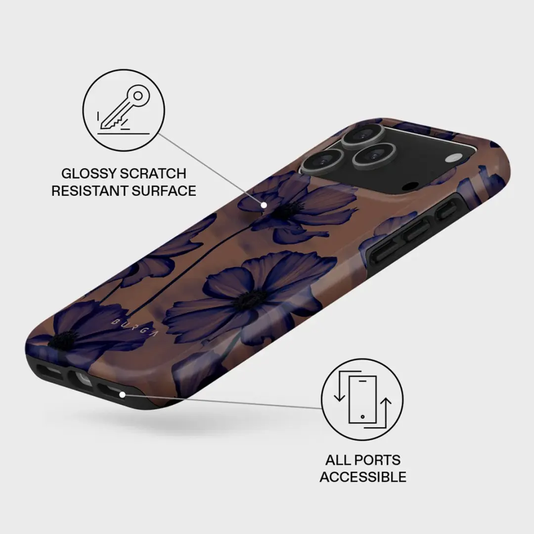 Burga Tough MagSafe Case iPhone 17 Pro Velvet Night