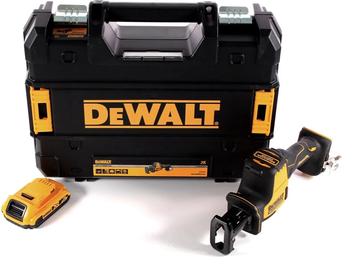 DeWalt DCS369NT Accu-Reciprozaag 18V - 2,0Ah - met TSTAK - afbeelding 2 van 5
