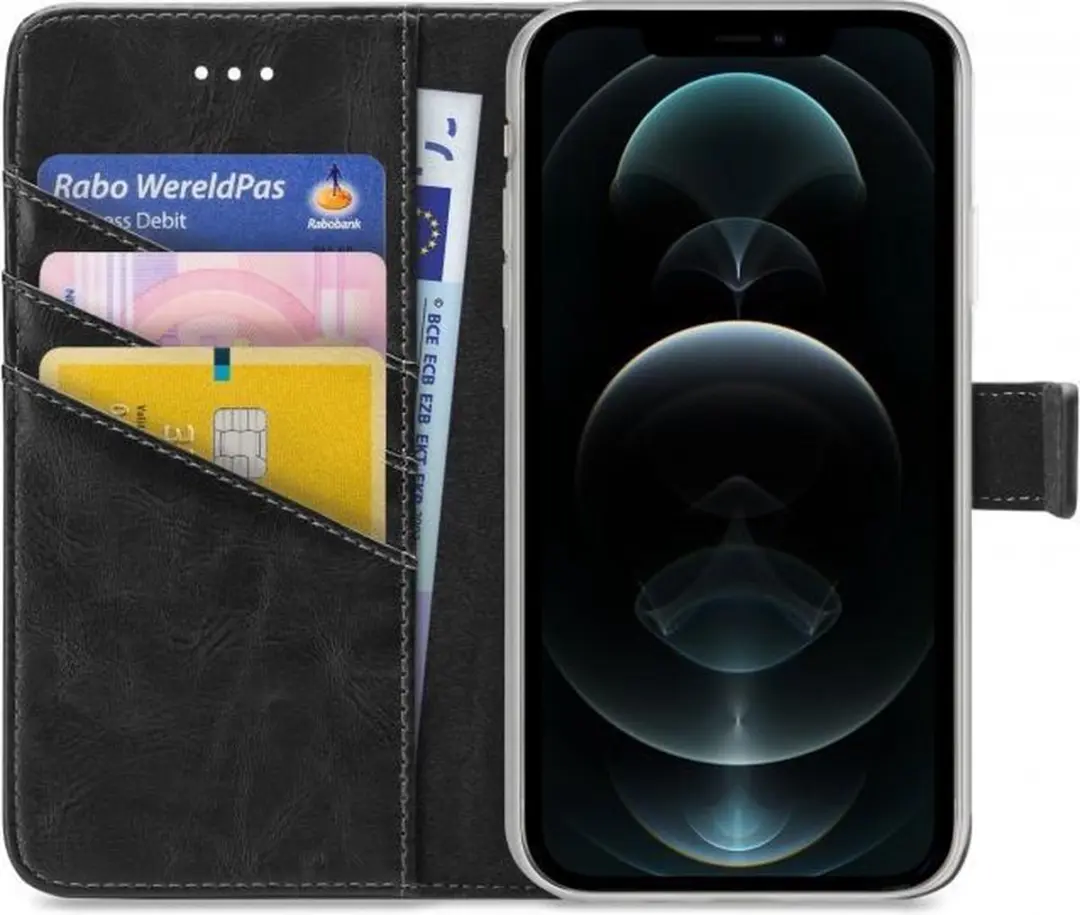 My Style MSFWLT1199 Telefoonhoesje iPhone 12 Pro Max - Zwart