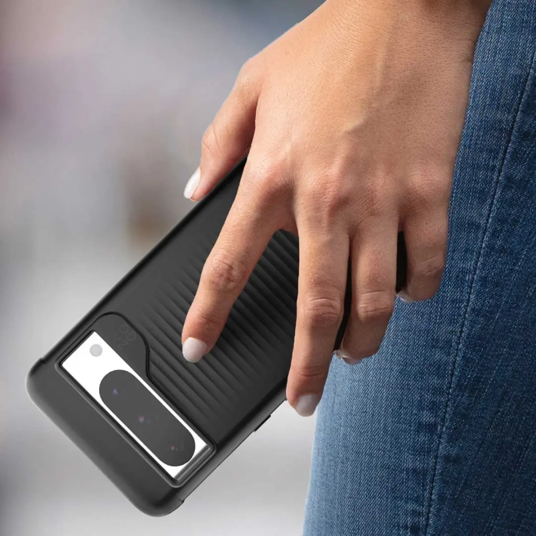 ZAGG Luxe Hoesje Google Pixel 8 702312740 - Zwart - afbeelding 6 van 6
