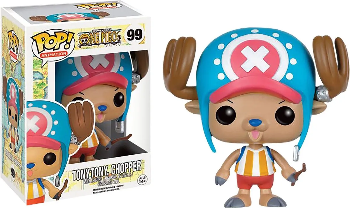 Funko Pop! One Piece Tony Chopper Flocked #99 Exclusief