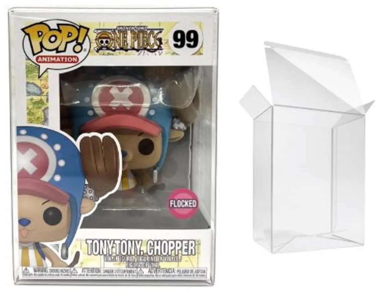 Funko Pop! One Piece Tony Chopper Flocked #99 Exclusief - Multi - afbeelding 6 van 6