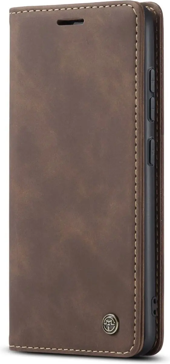 Caseme 013 Book Case voor Samsung Galaxy S22 Plus - Donkerbruin
