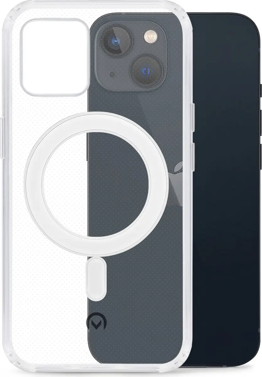 Mobilize iPhone 13 Magnetisch Oplaadhoesje Transparant