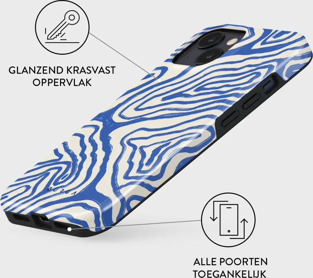 Burga Telefoonhoesje iPhone 13 Seven Seas - Schokbestendig