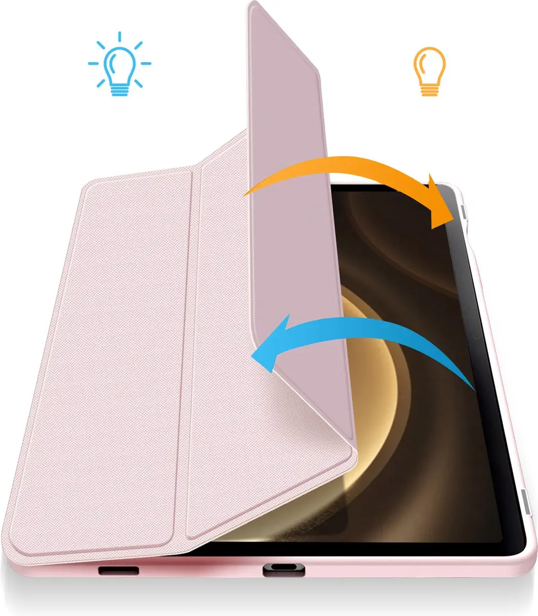 Dux Ducis Domo Book Case Folio-Toby-PK-X610 - Roze
