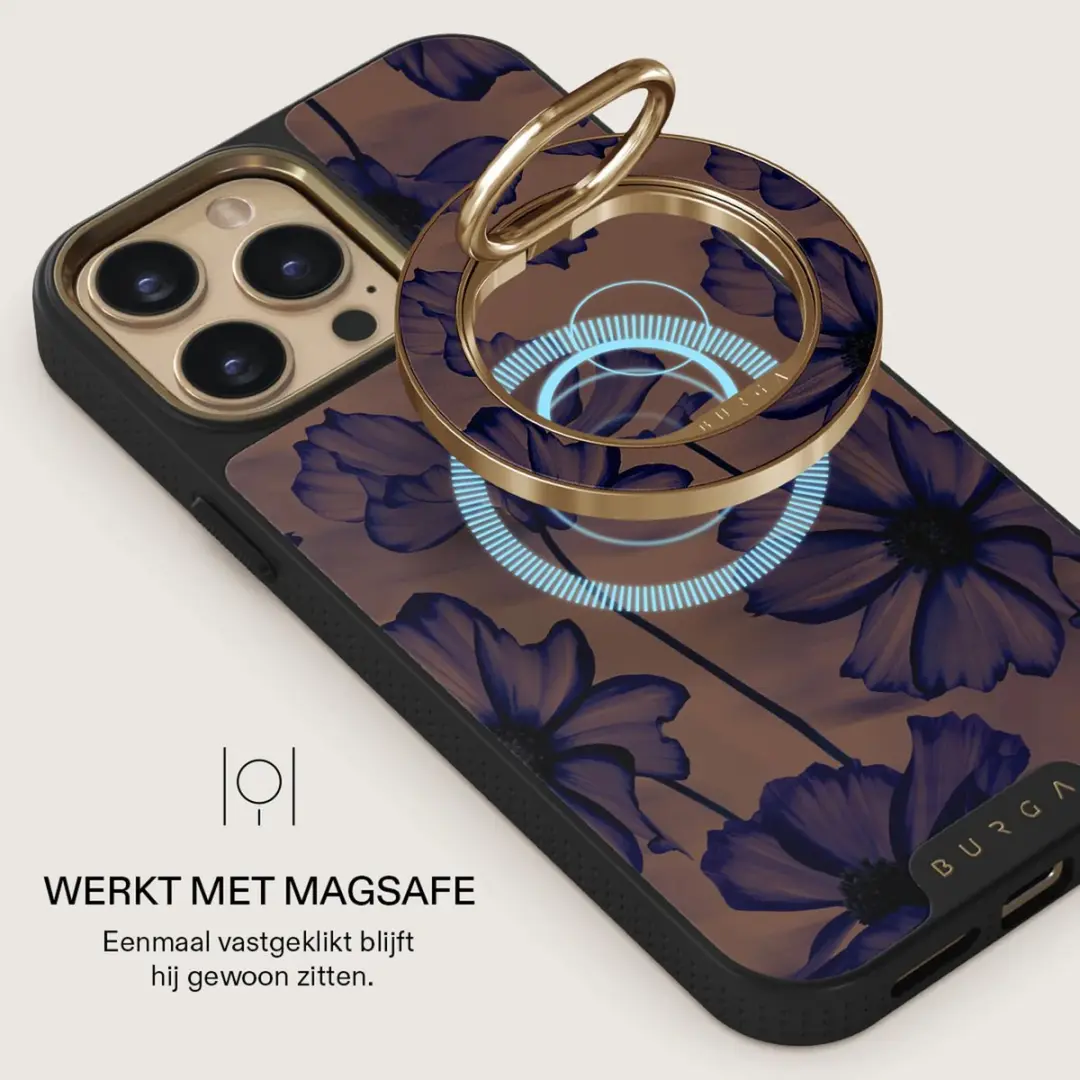 Burga Magnetic Ringholder Velvet Night - MagSafe Telefoonring