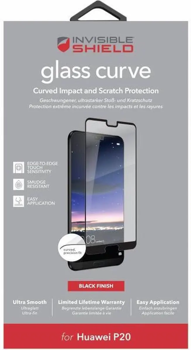 ZAGG InvisibleShield Glass+ Huawei P20 Schermbeschermer