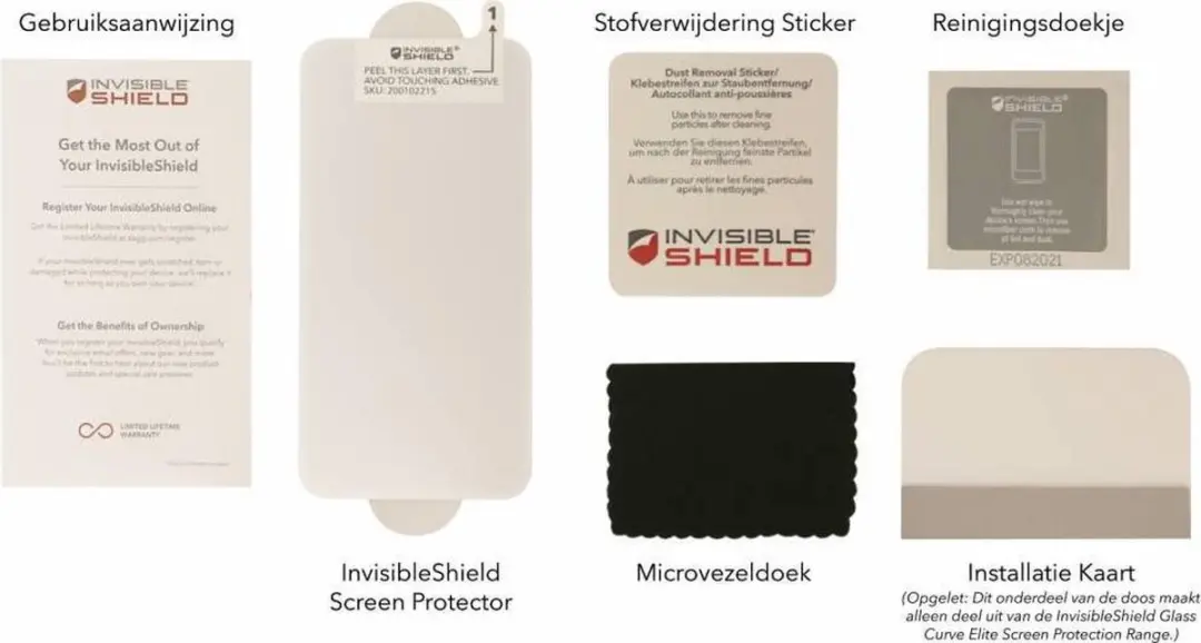 ZAGG InvisibleShield Glass+ Huawei P20 Schermbeschermer