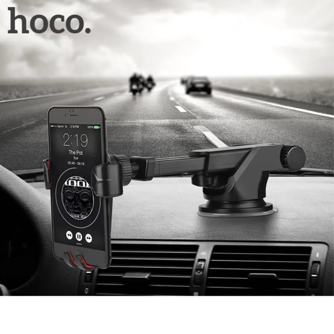 Hoco CA26 Universele Telefoonhouder Auto - 5.5" - Zwart