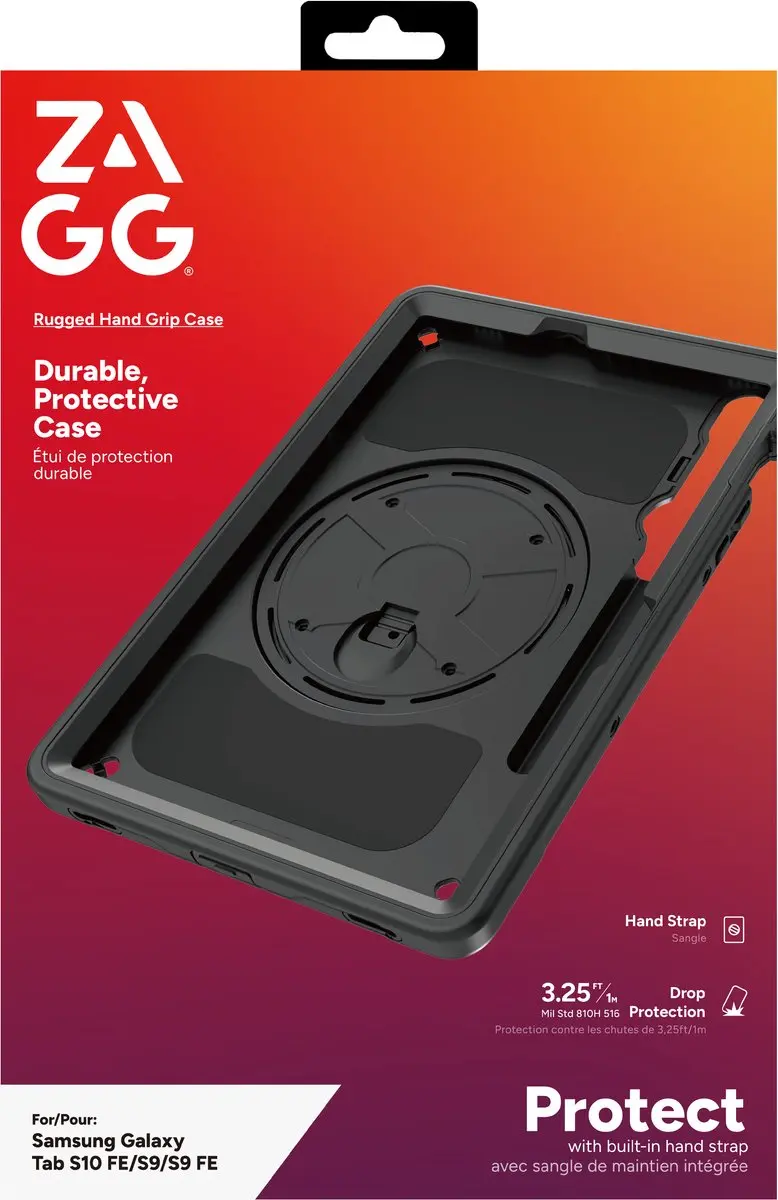 ZAGG Rugged Hoes 702318328 Samsung Galaxy Tab S10 FE - Zwart