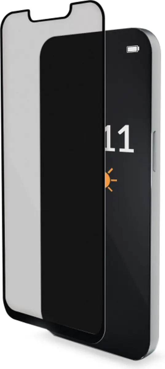 Mobilize iPhone 13 Pro Max Screenprotector Privacy - Zwart
