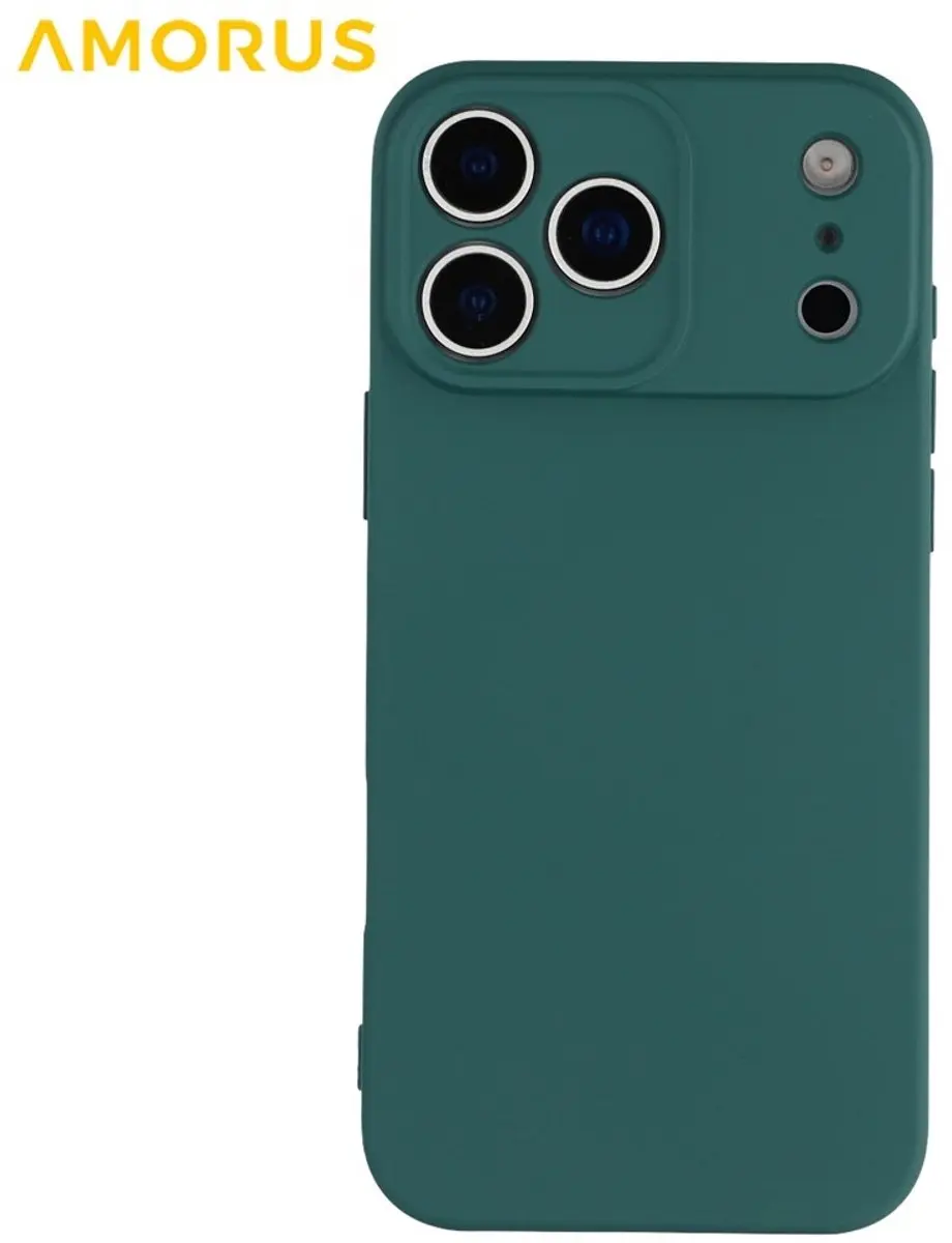 Amorus Hoesje iPhone 17 Pro Max Everglade Green