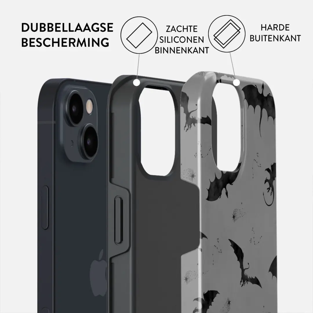 Burga Tough MagSafe Hoesje iPhone 15 - Draco