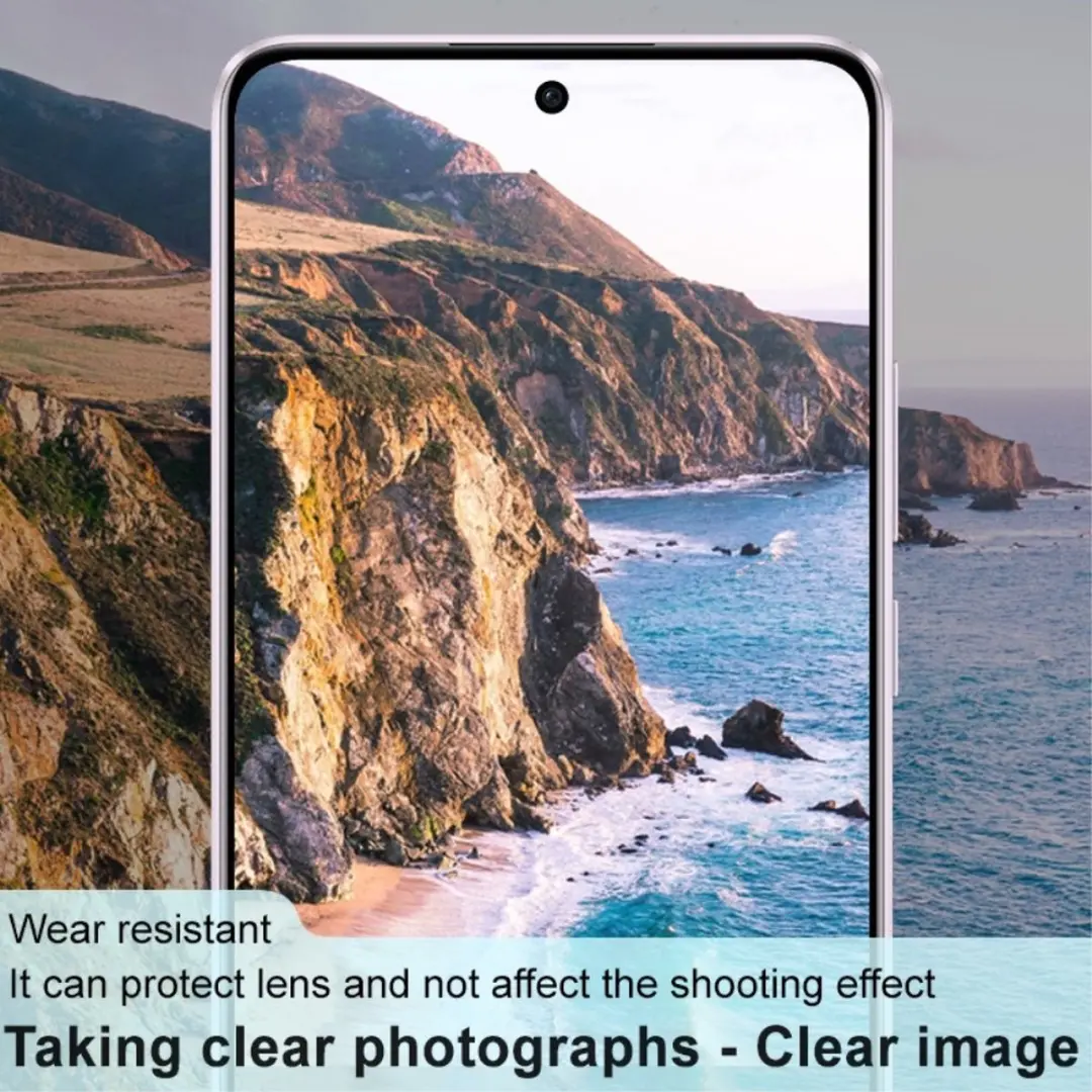 Imak 9H Tempered Glass Camera Lens Protector - OPPO Reno11 F - Zwart