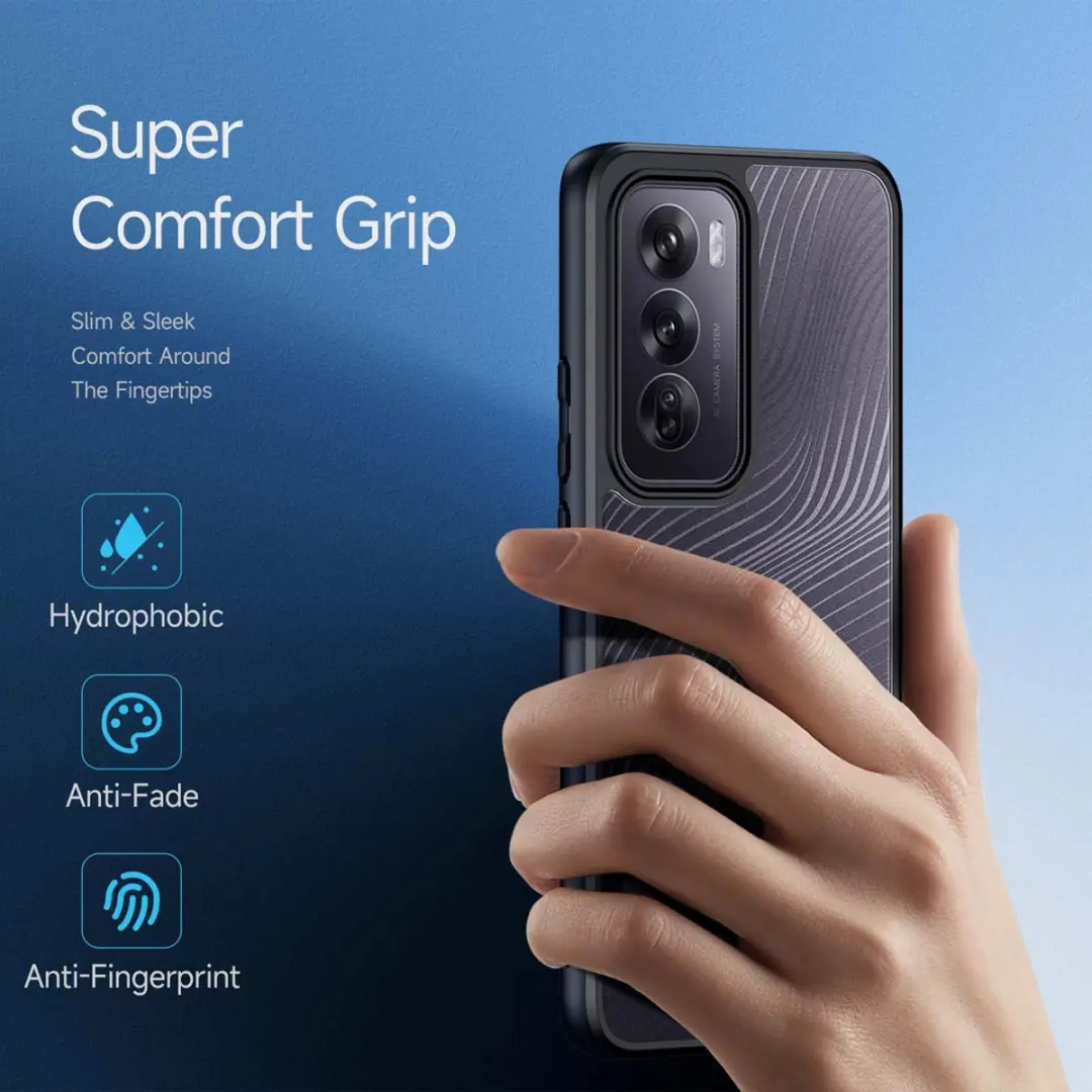 Dux Ducis Aimo Back Cover Oppo Reno 12 - Zwart - SH00077607