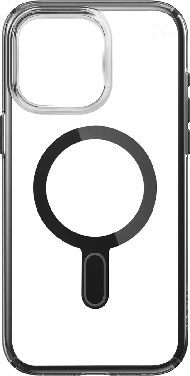 Speck Presidio 3.9m MagSafe Hoesje - iPhone 15 Pro - Zwart/Transparant - afbeelding 6 van 6