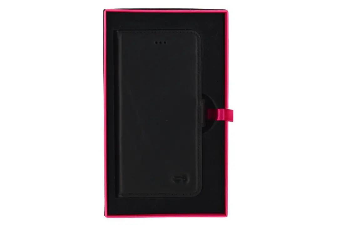 Senza Pure Series iPhone 6/6s Hoesje - Wallet Case - Zwart