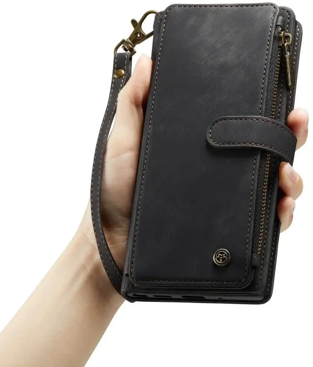 Caseme C30 Hoesje Samsung Galaxy S23 Plus - Zwart - afbeelding 6 van 6