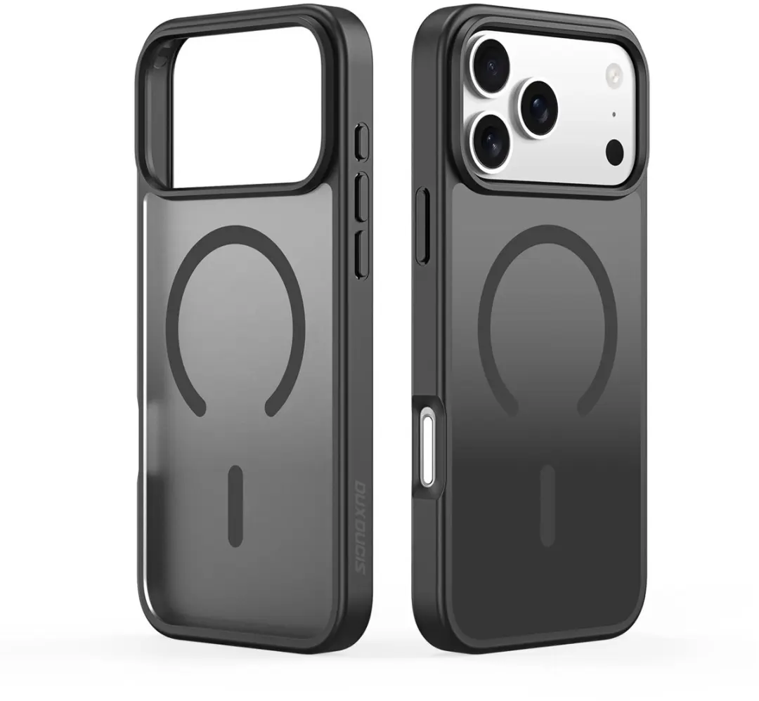 Dux Ducis Yind Hoesje iPhone 17 Pro - MagSafe - 1 Kaartvak - Zwart