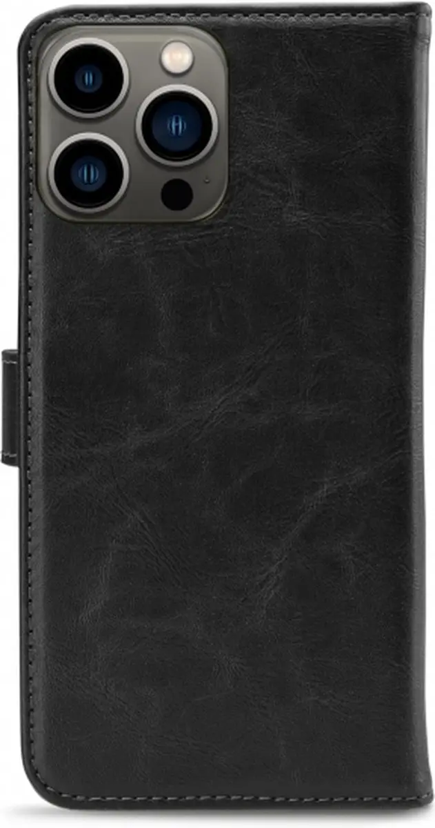 My Style MSFWLT1291 Telefoonhoesje iPhone 13 Pro - 3 Pasjeshouder - Zwart