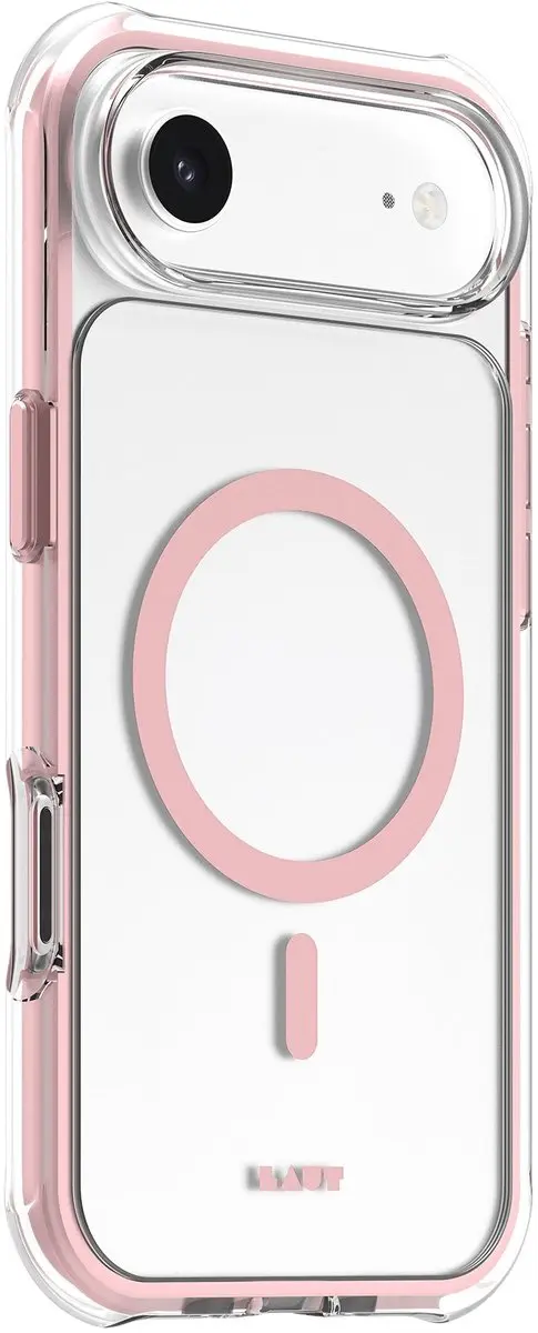 Laut Aero Protect iPhone Air Hoesje - Roze Transparant