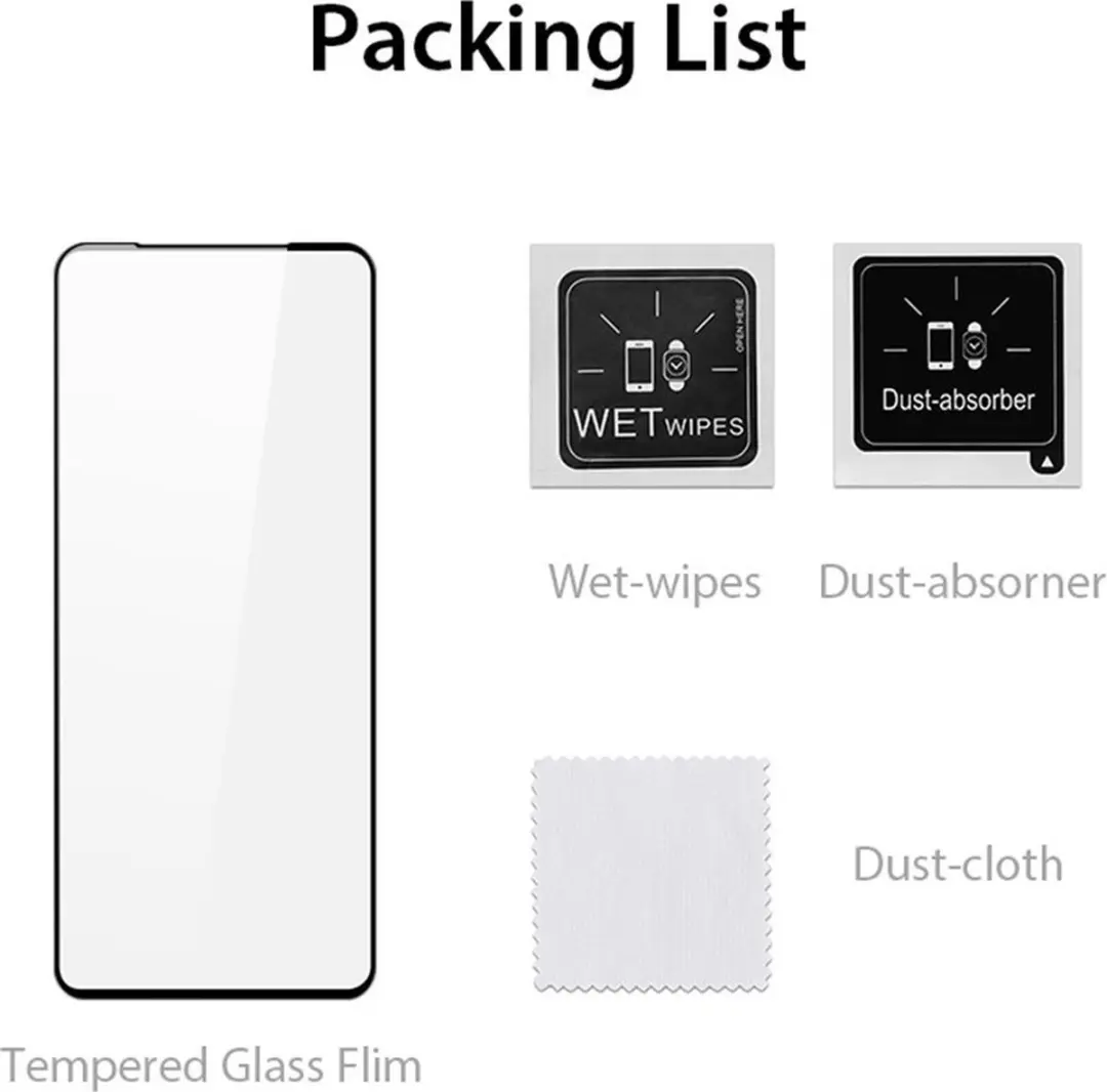Dux Ducis Motorola Moto G14 Full-Cover Tempered Glass - Zwart