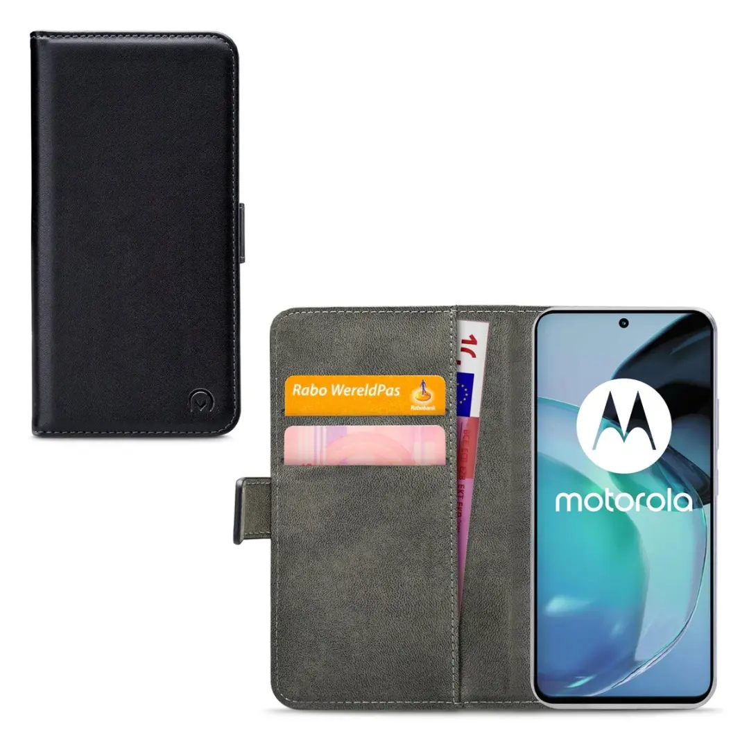 Mobilize Classic Gelly Wallet Bookcase Motorola Moto G72 - Zwart