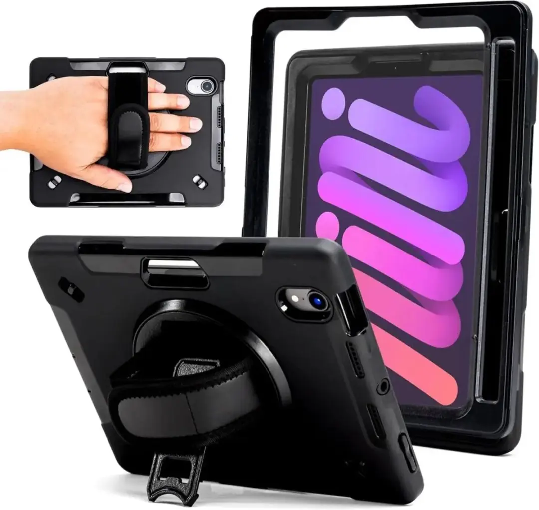ZAGG Rugged Hoes Geschikt voor Apple iPad Air 13 (2024/2025/2026) 360° Draaibar