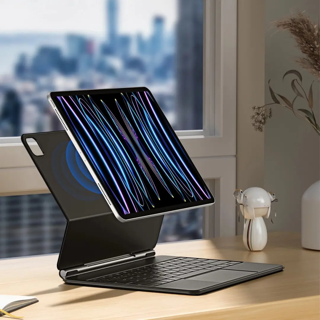 Dux Ducis Toetsenbordhoes Apple iPad Pro 12.9 2020/2022 - Zwart