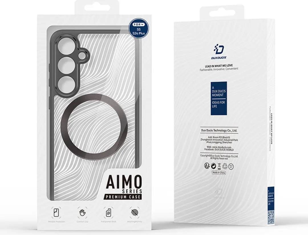 Dux Ducis Aimo Mag Series Telefoonhoesje - Samsung Galaxy S25 Plus - Zwart