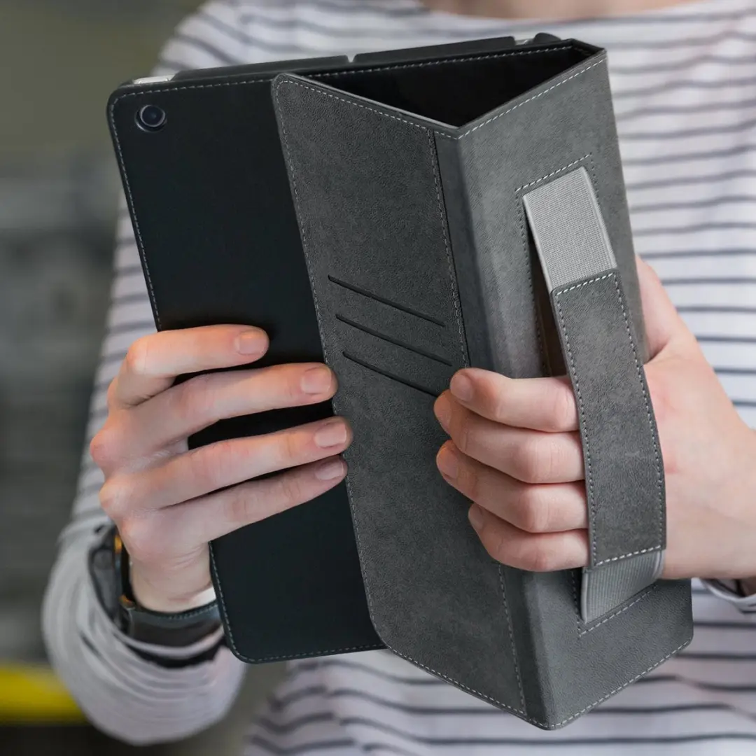 Mobilize Premium Folio Bookcase MOB-PFCB-IPAIR - Apple iPad Air 1 Hoes - Zwart - afbeelding 6 van 6