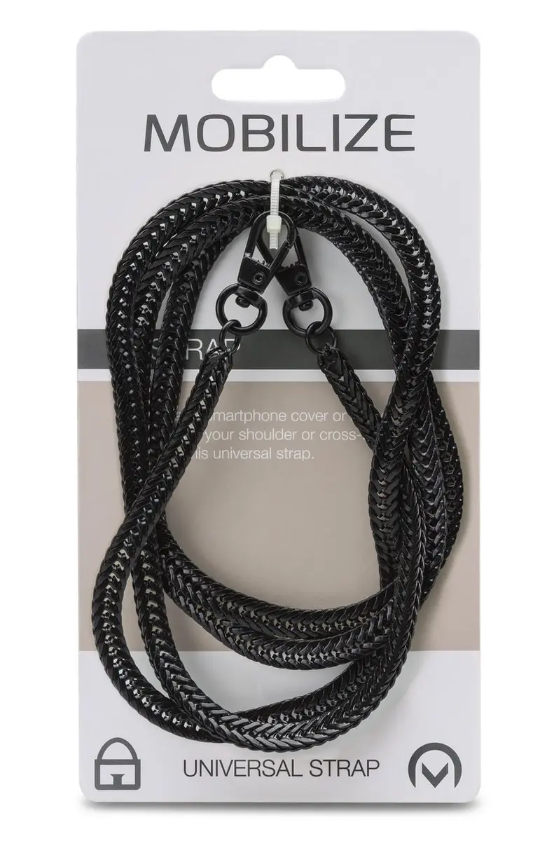 Mobilize Staal Shoulder Strap MOB-MSSB-UNI - Zwart