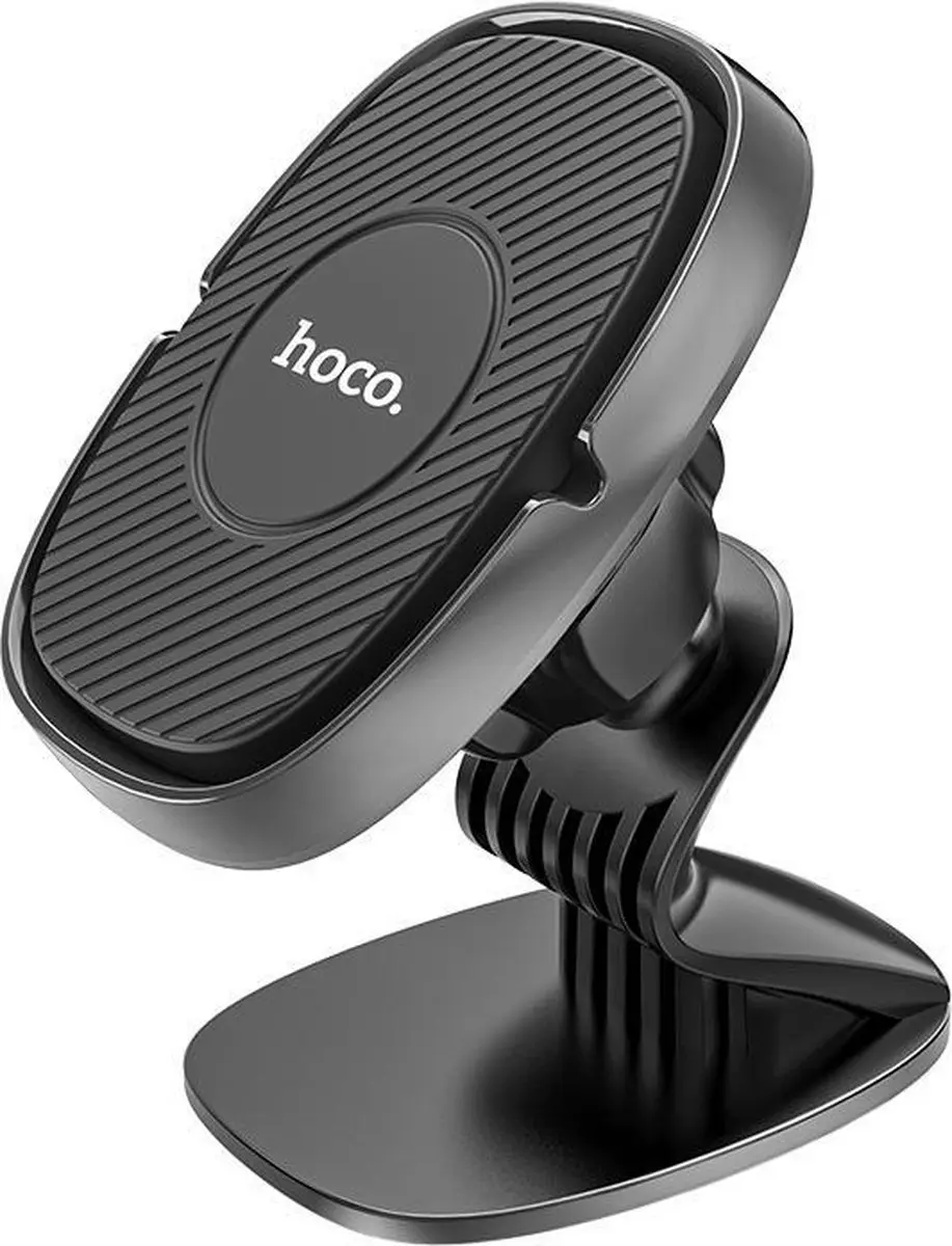 Hoco DCA12 Magnetische Auto Telefoonhouder - Zwart
