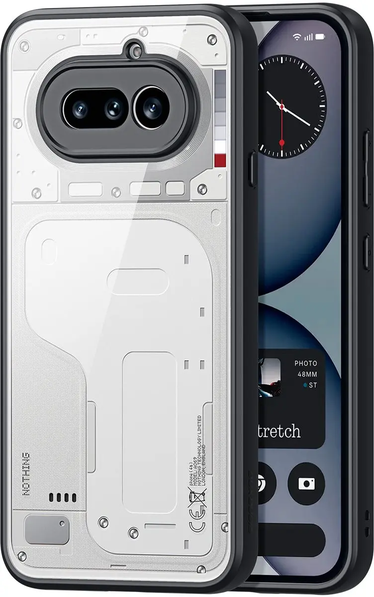 Dux Ducis Aimo Back Cover Case - Nothing Phone (4a) - Zwart