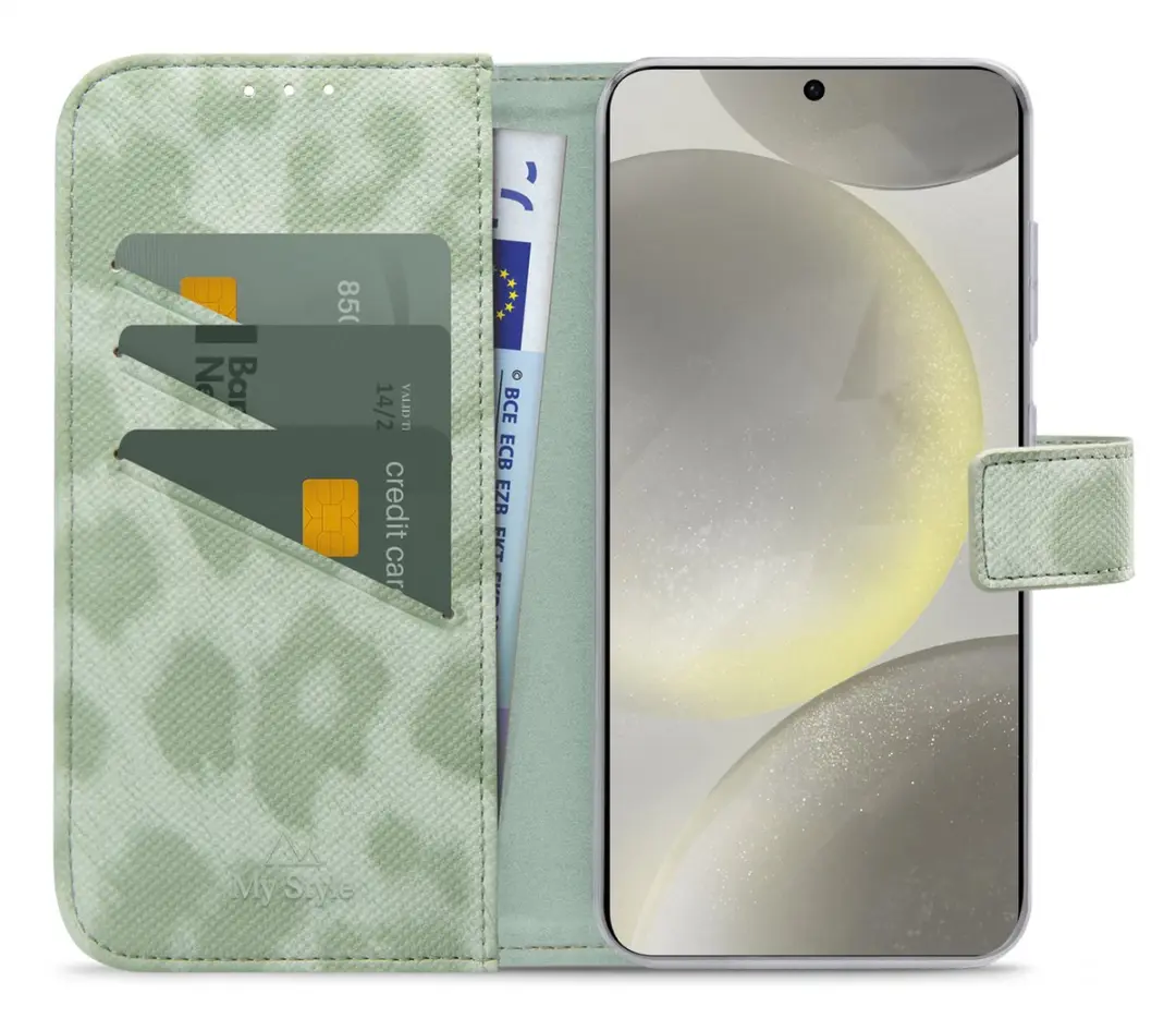 My Style MSFWLT1578 Telefoonhoesje Samsung Galaxy S24 Plus - Groen - afbeelding 6 van 6