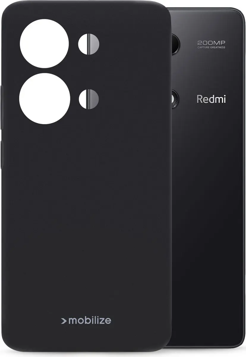 Mobilize POCO M6 Pro Hoesje TPU - Zwart