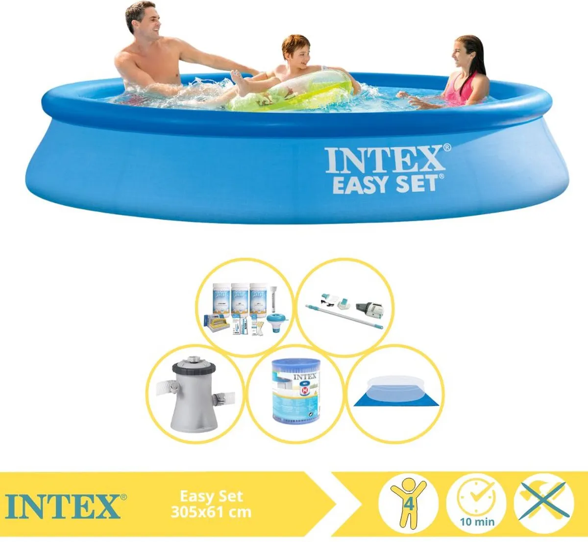 Intex Easy Set Zwembad 305x61cm