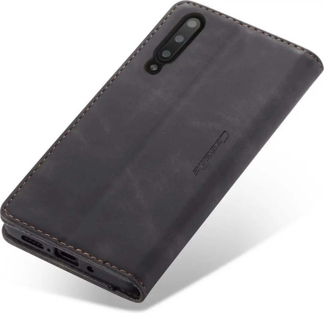 Caseme Book Case A505-34 Hoesje - Samsung Galaxy A50/A30s - 2 Pasjes - Zwart