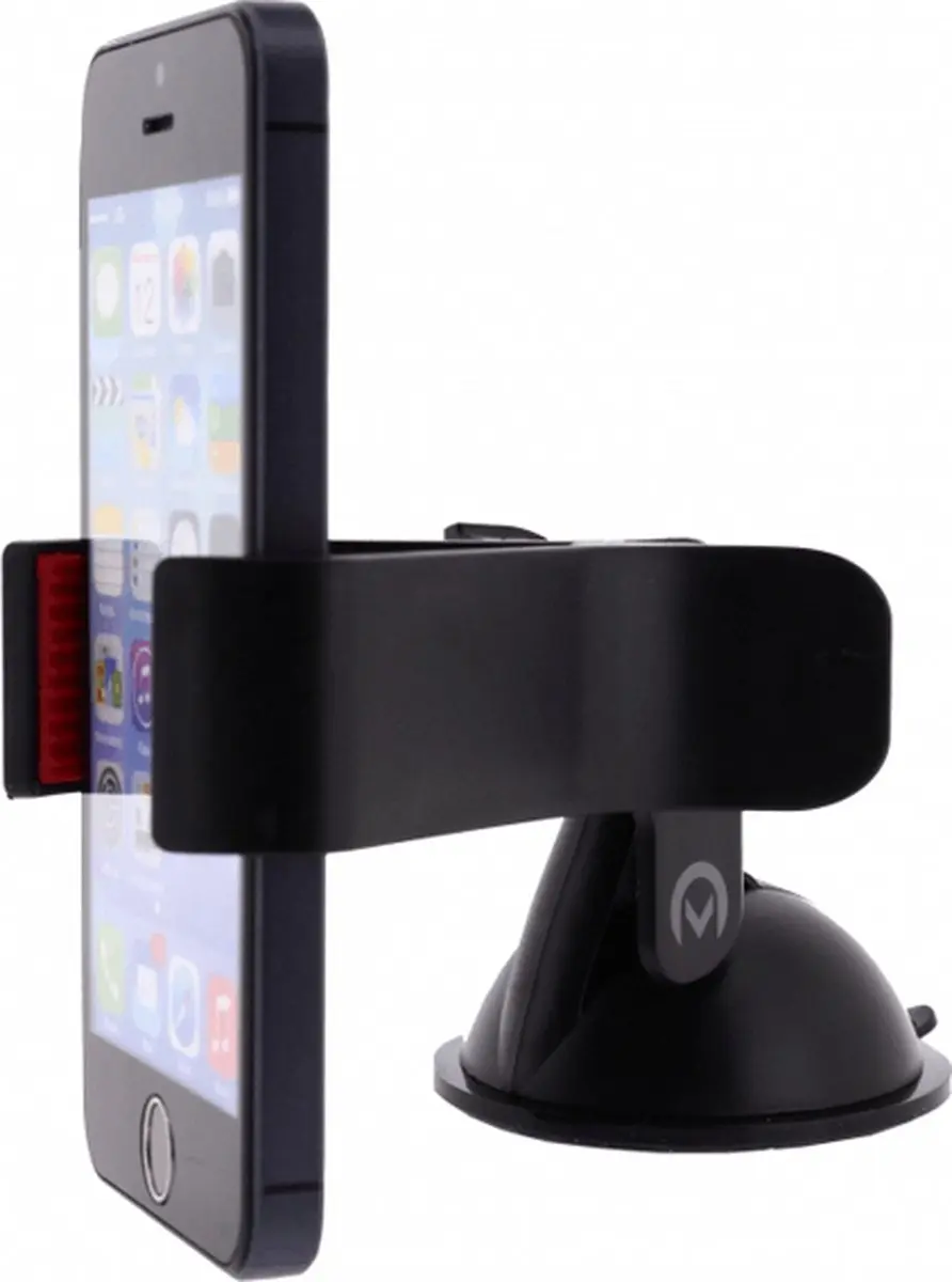 Mobilize Cilinder Stofzak Telefoonhouder Auto - MOB-UCH-001 - Zwart