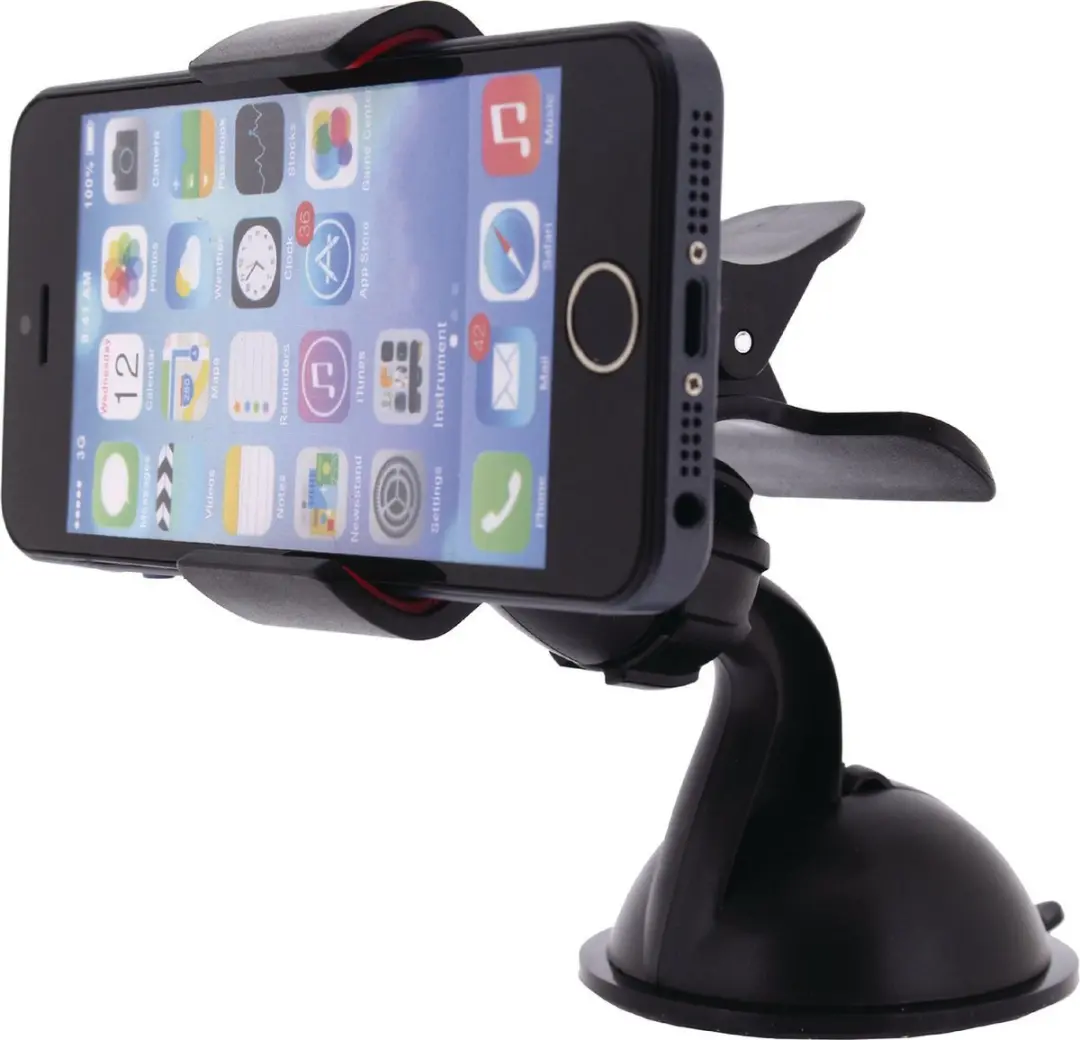 smartphone houder auto raam + dashboard