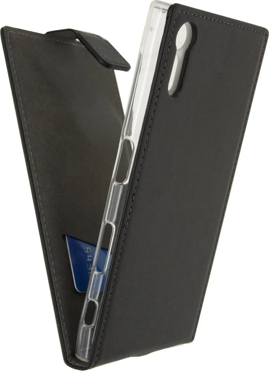 Mobilize Classic Gelly Flipcase MOB-CGFCB-XPERXZ - Zwart