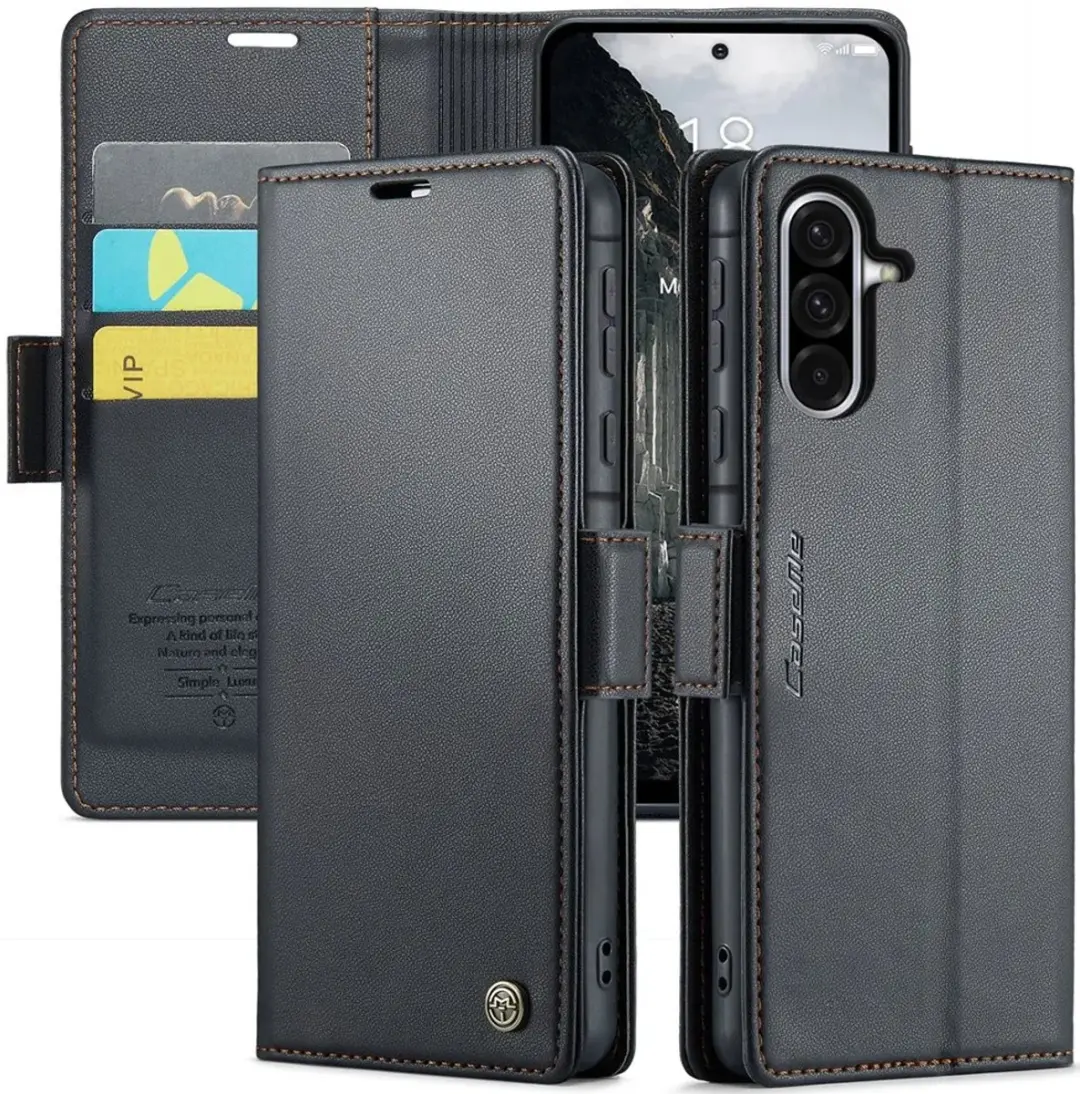 Caseme Litchi Texture Book Wallet Hoesje Samsung Galaxy A36