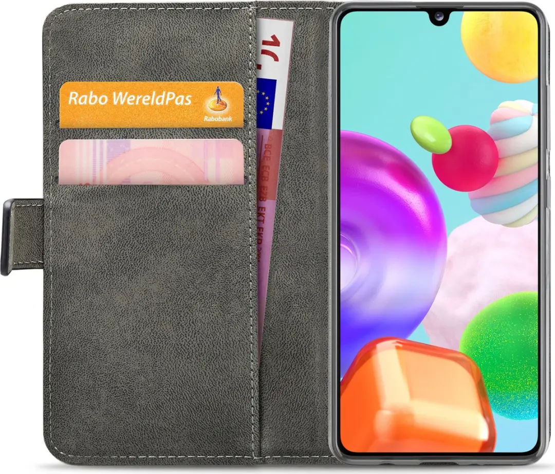 Mobilize Classic Gelly Wallet Samsung Galaxy A41 - Zwart - afbeelding 6 van 6