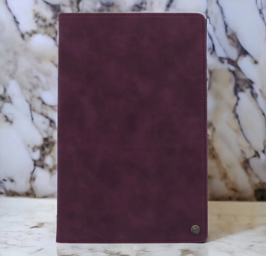 Caseme Bookcase Tablethoes Bordeaux - Samsung Galaxy Tab A7 10.4