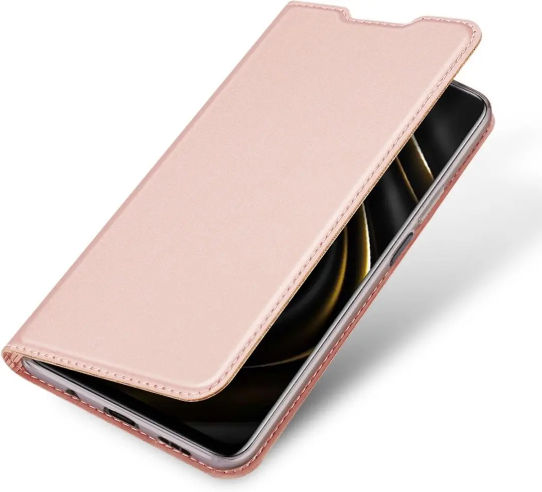 Dux Ducis Pro Serie Slim Wallet Hoes - Xiaomi Poco M3 - Goud